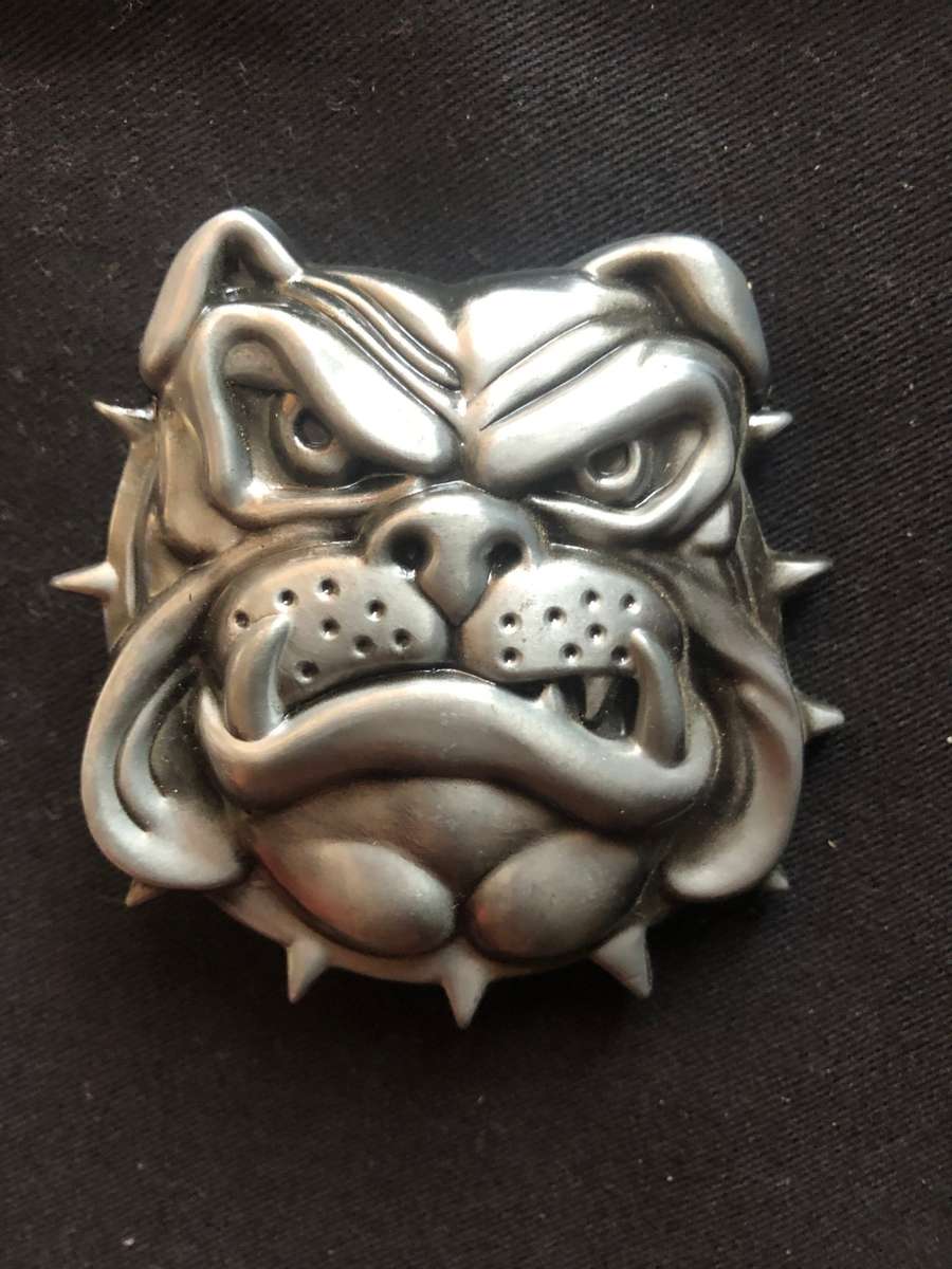Belt buckle Bulldog